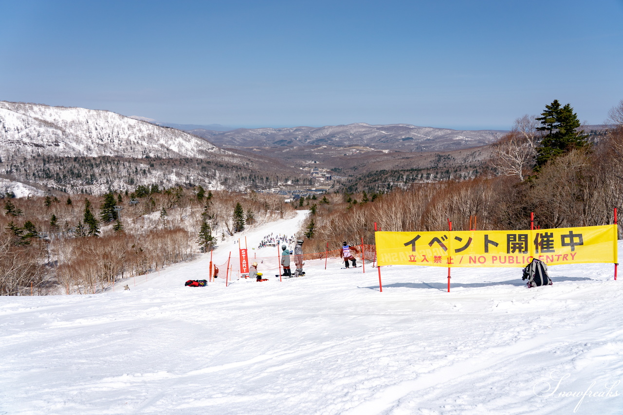 キロロリゾート｜ポカポカ陽気で絶好の春スキー日和♪こんな日は、みんなで思いっきり春雪を満喫しましょう！